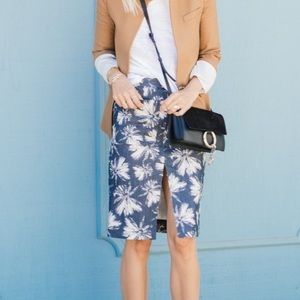 L’Agence midi skirt